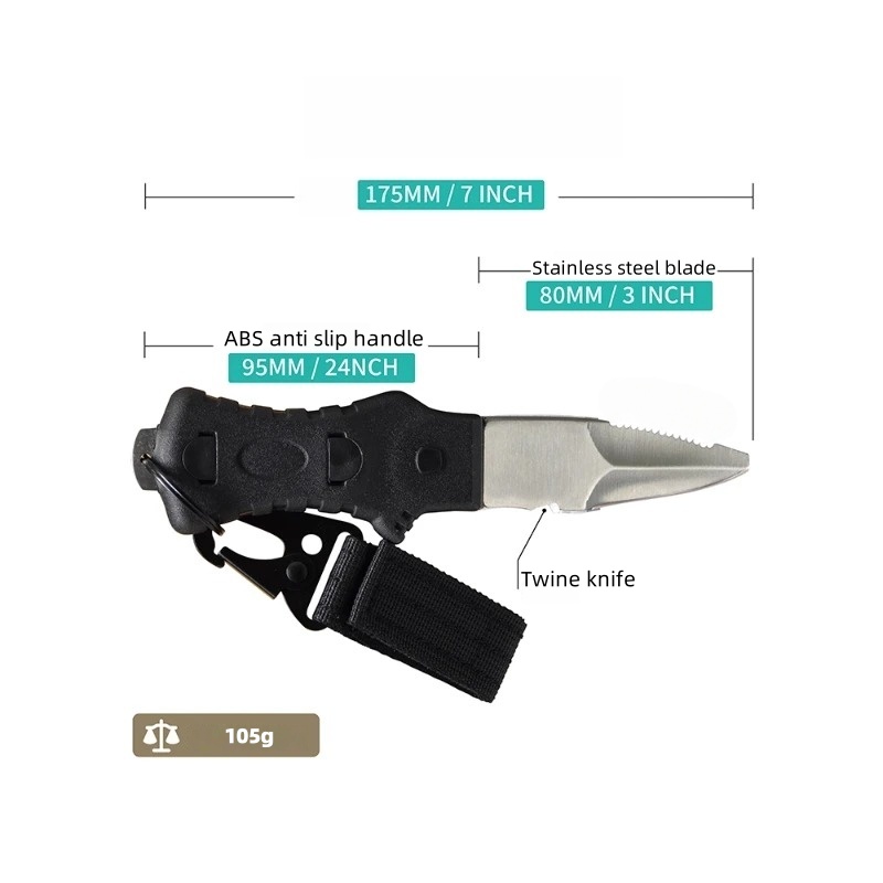 Professional Spearfishing Knif - Dive Knife Titanium 评论和价格