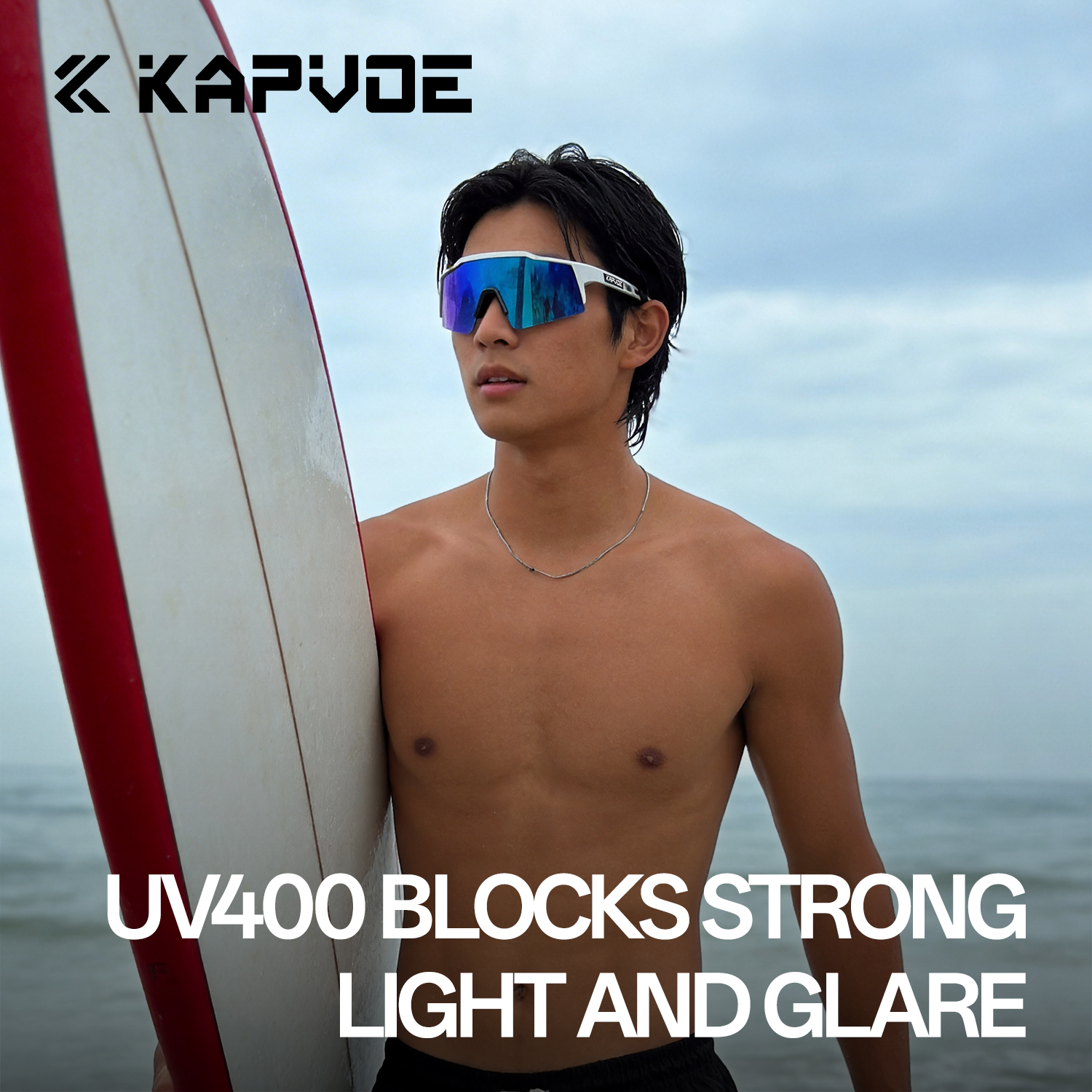 KAPVOE UV400 Anti-glare Surfin - Aquatic Sports 评论和价格