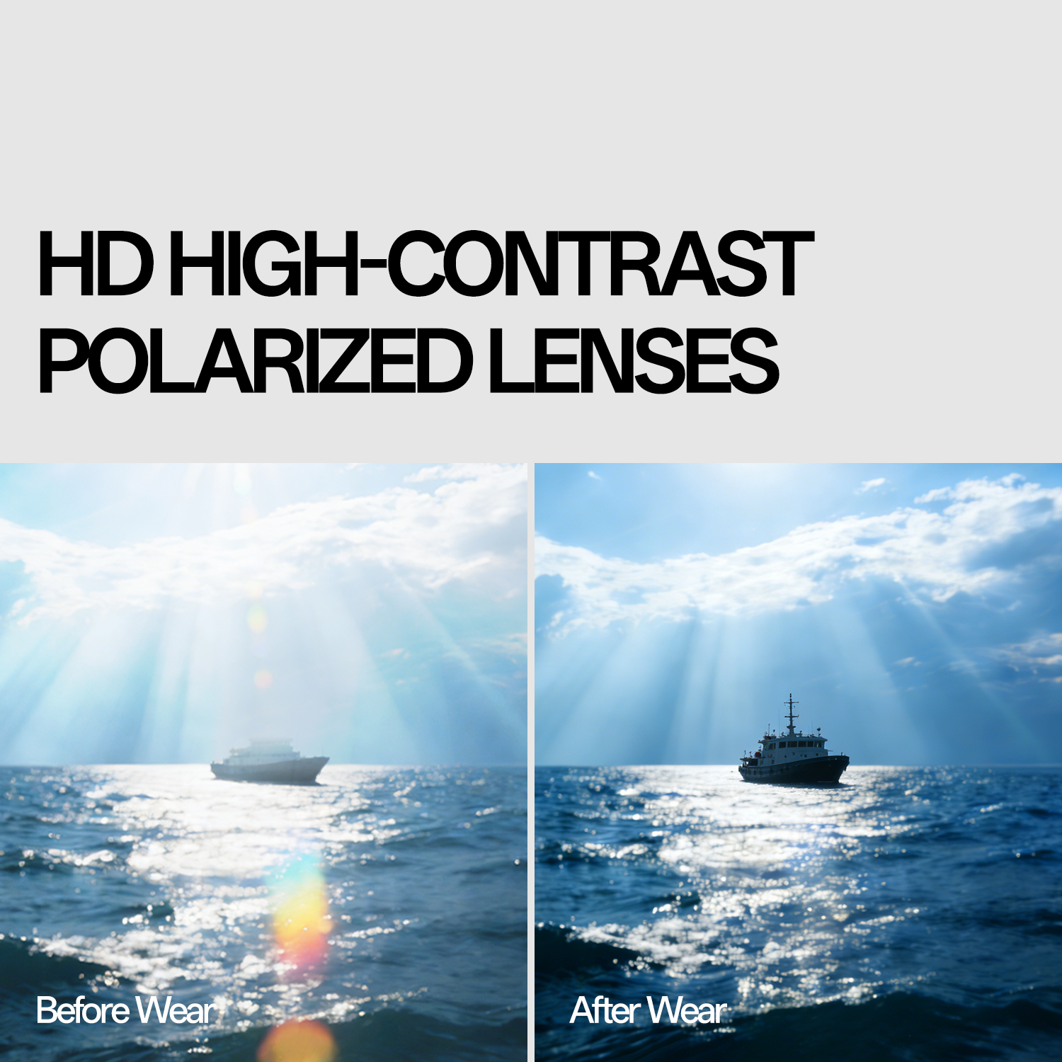 KAPVOE UV400 Anti-glare Surfin - Aquatic Sports 评论和价格