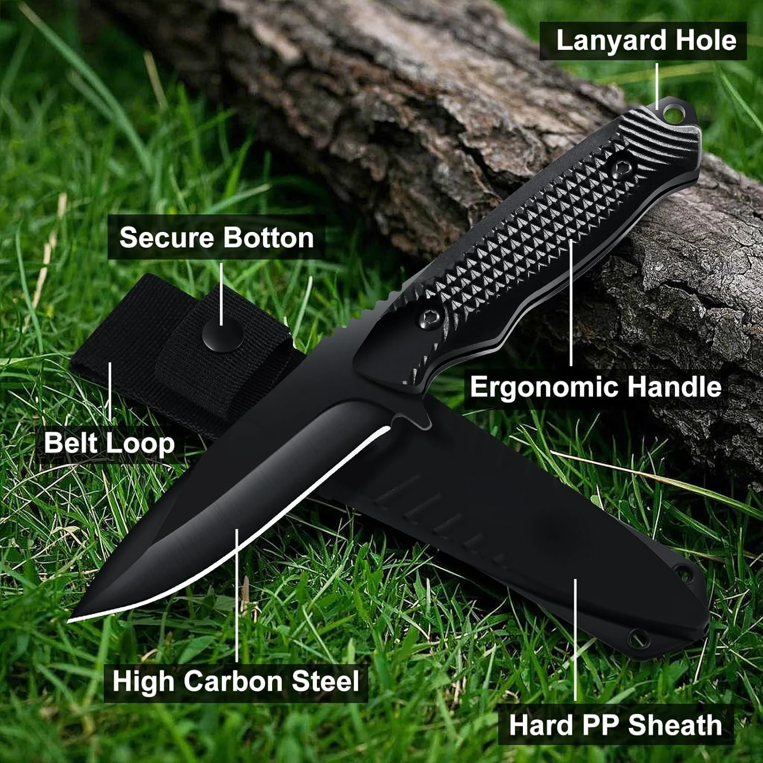 Portable High-Hardness Multi-f - Dive Knife Titanium 评论和价格