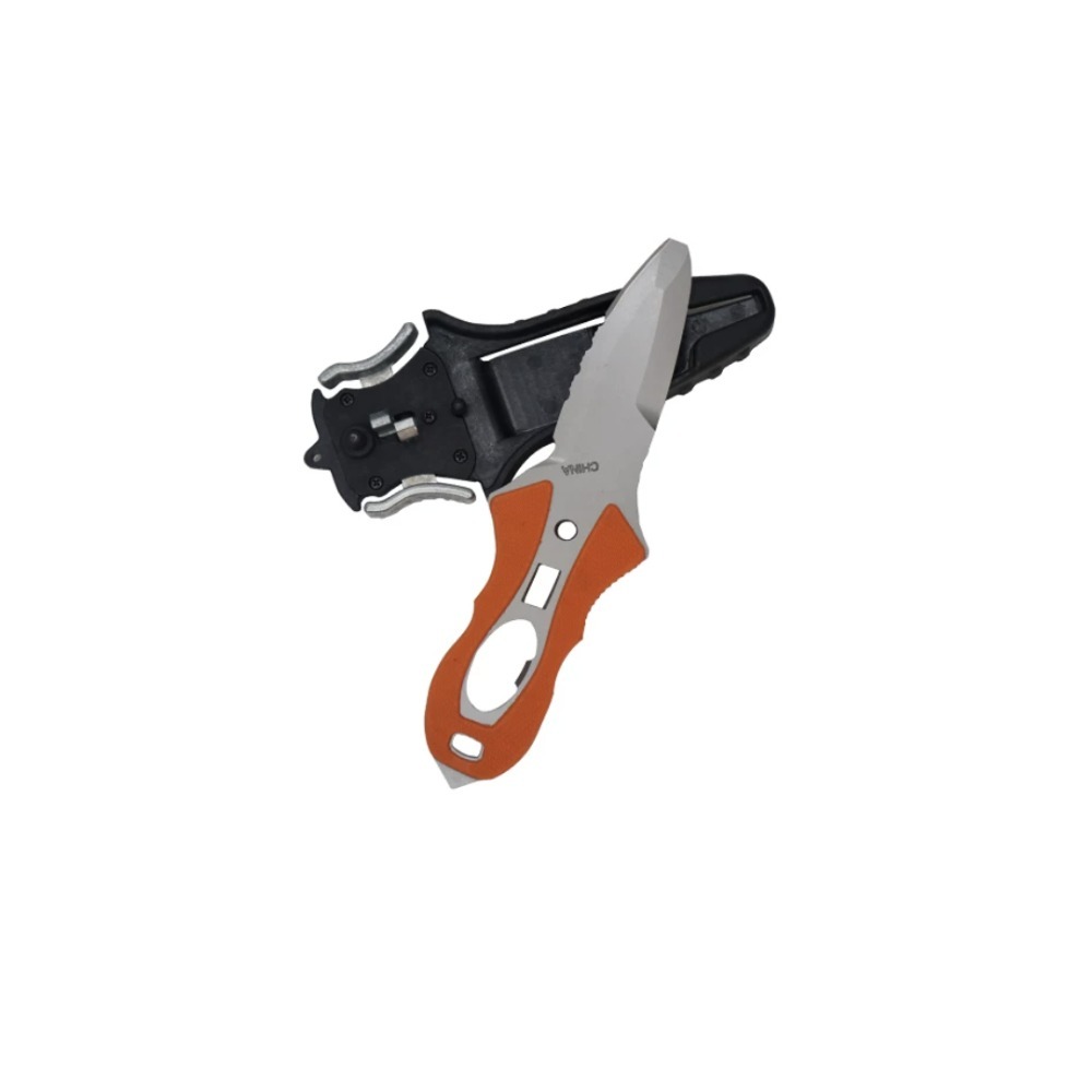 Water Rescue Knife Outdoor Rop - Dive Knife Titanium 评论和价格