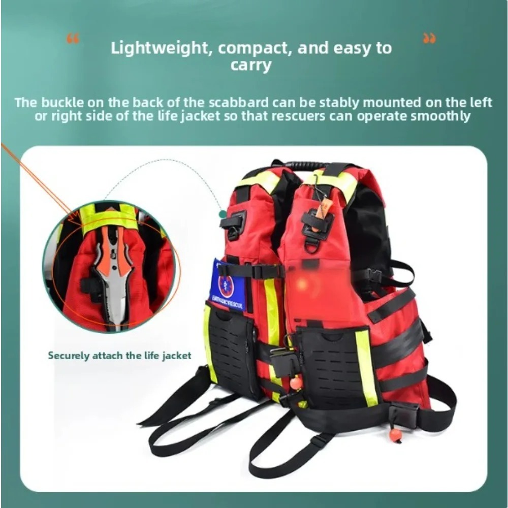 Water Rescue Knife Outdoor Rop - Dive Knife Titanium 评论和价格