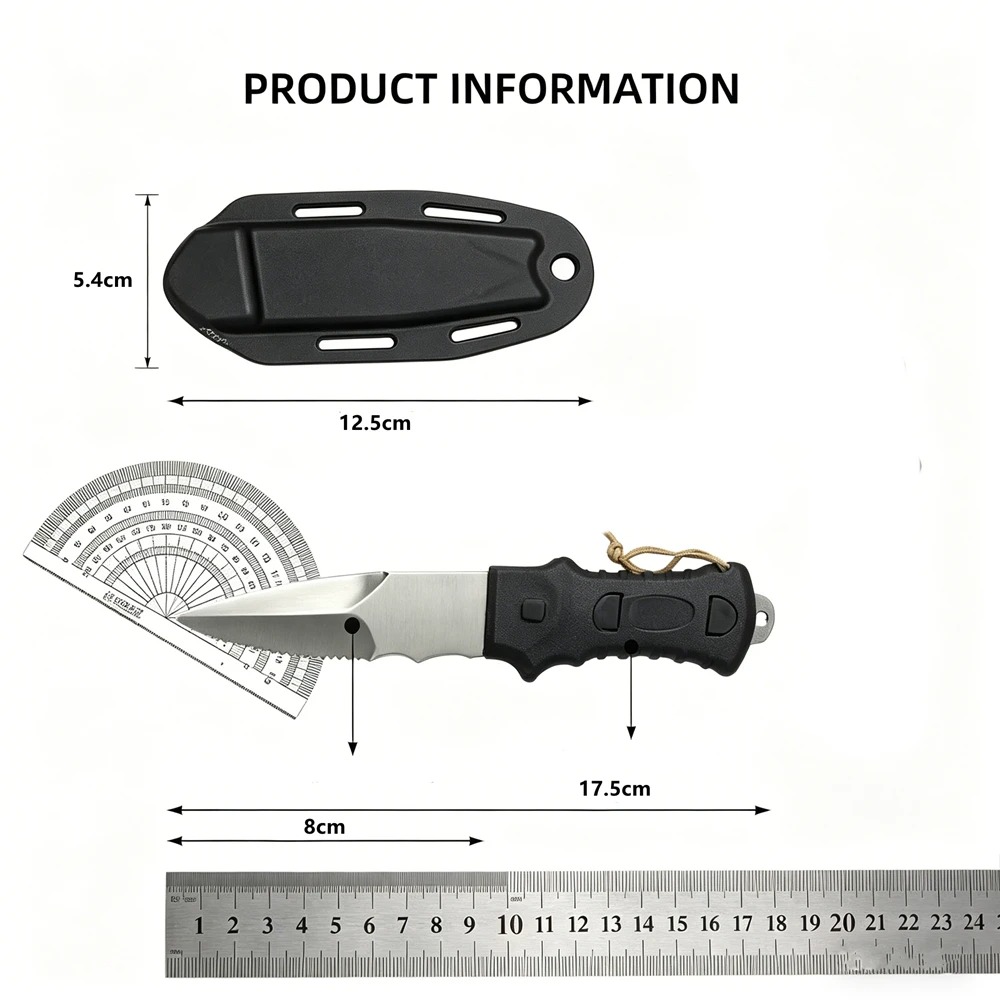 Outdoor Water Rescue Knife Spe - Dive Knife Titanium 评论和价格