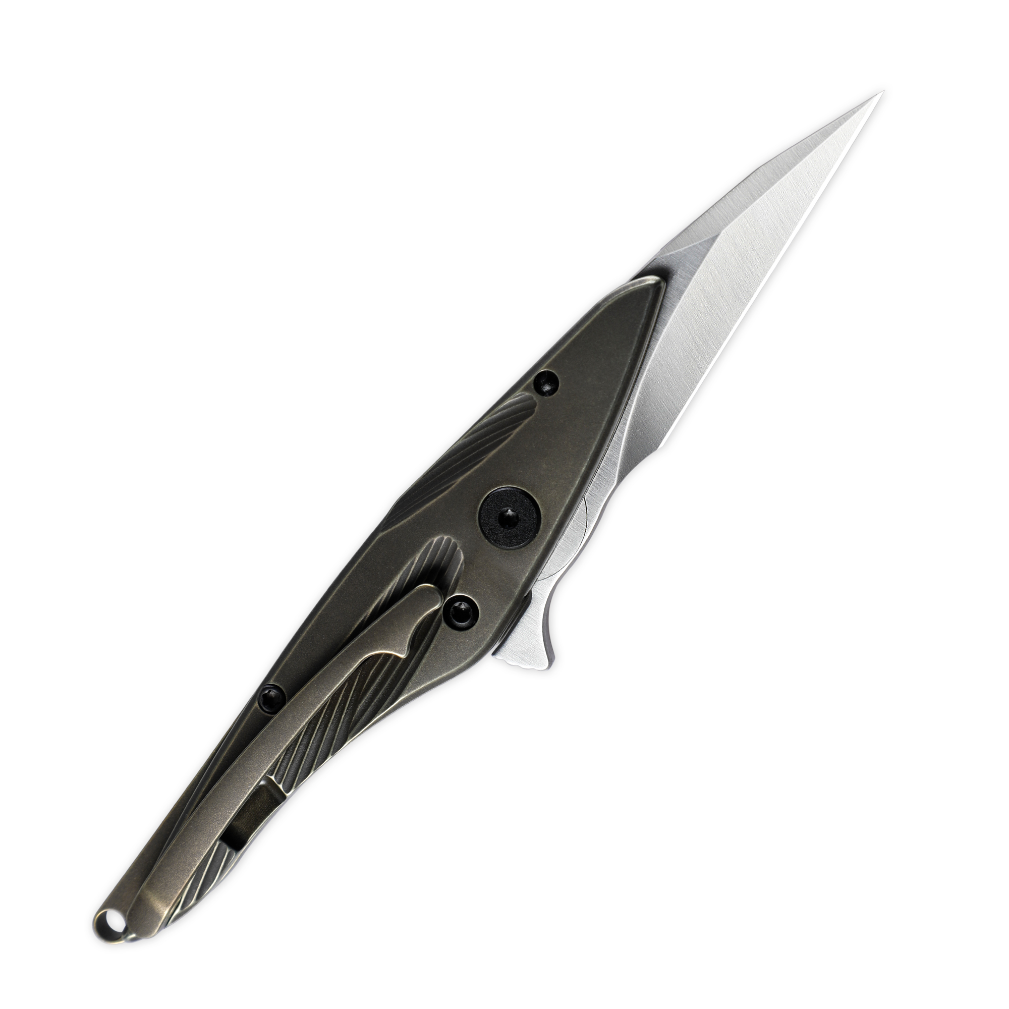 Petrified Fish PFE10 Mini Qual - Dive Knife Titanium 评论和价格
