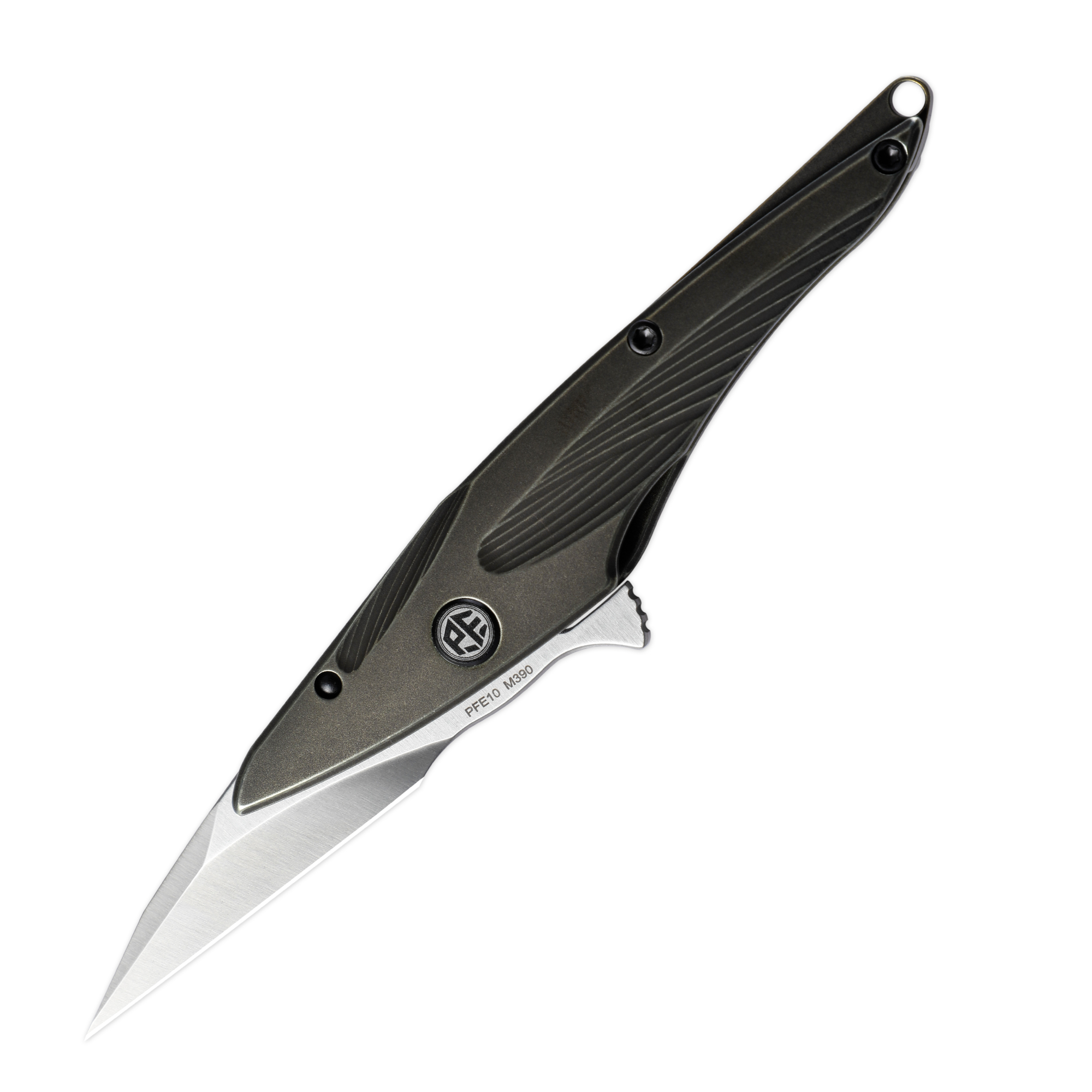Petrified Fish PFE10 Mini Qual - Dive Knife Titanium 评论和价格